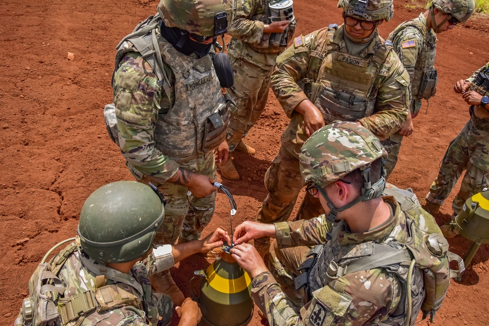 HIARNG Engineers conduct squad level tactics and demolition missions