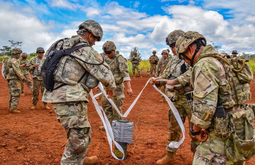 HIARNG Engineers conduct squad level tactics and demolition missions
