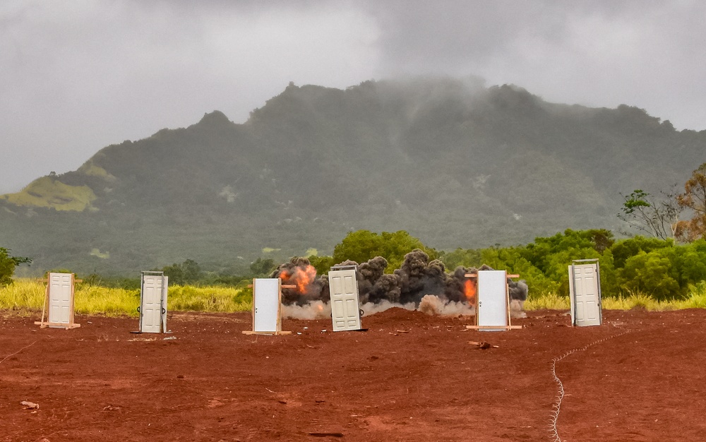 HIARNG Engineers conduct squad level tactics and demolition missions