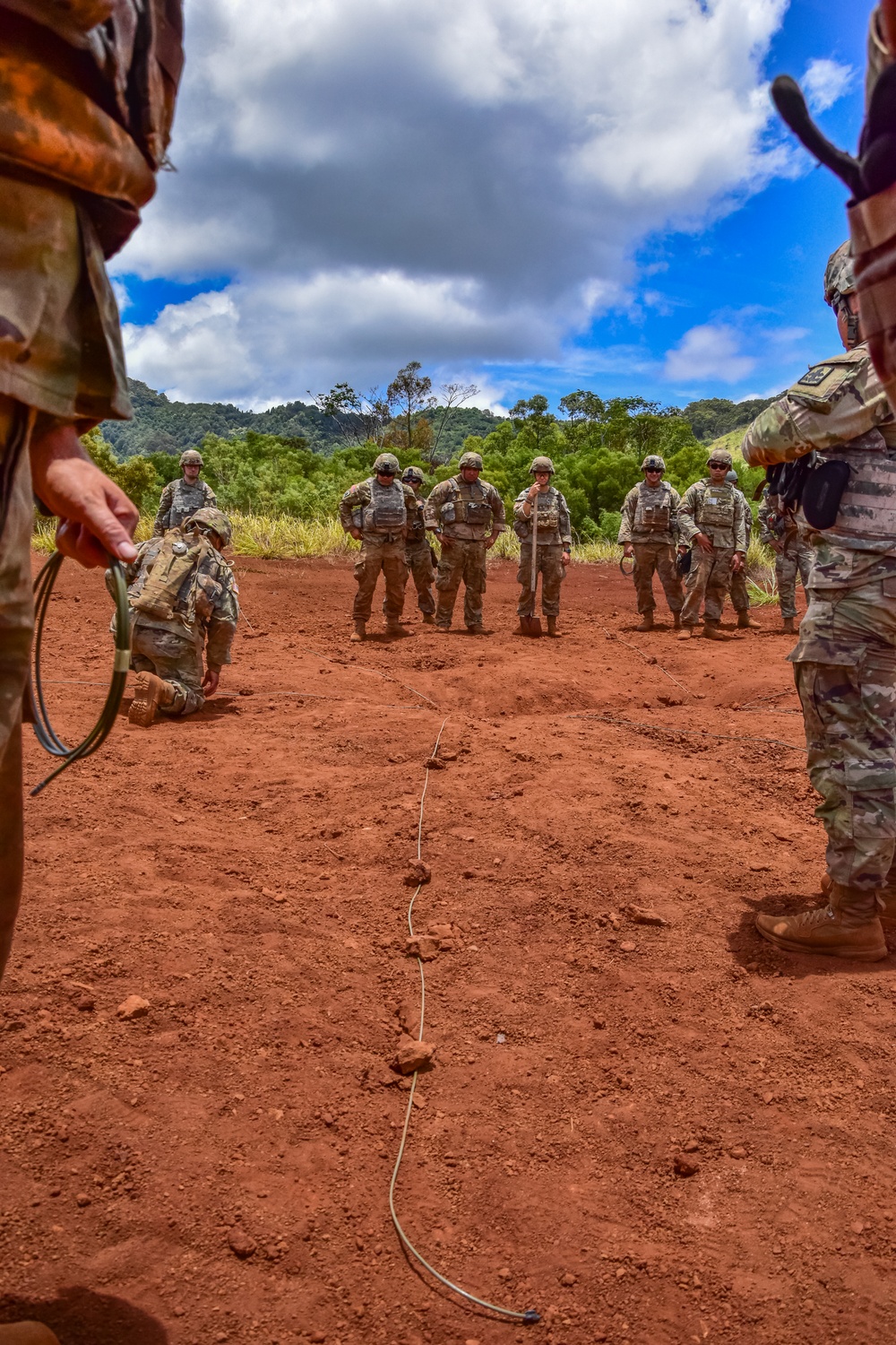 HIARNG Engineers conduct squad level tactics and demolition missions
