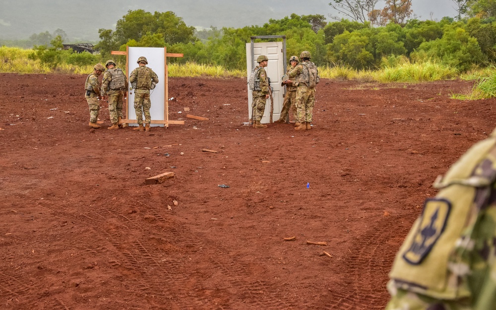 HIARNG Engineers conduct squad level tactics and demolition missions
