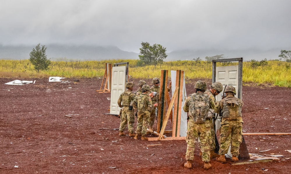 HIARNG Engineers conduct squad level tactics and demolition missions