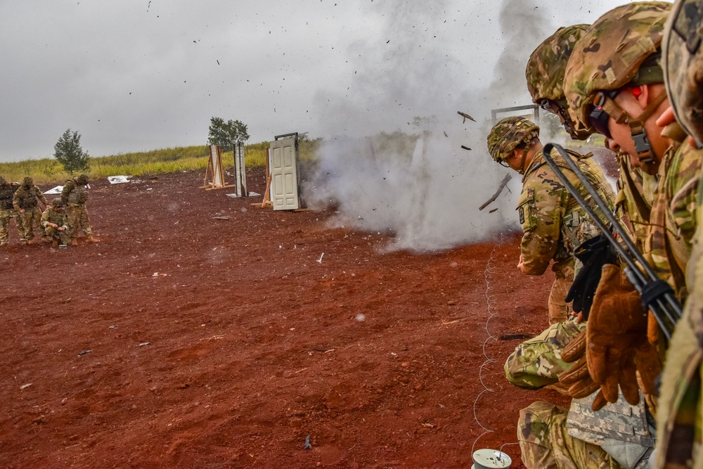 HIARNG Engineers conduct squad level tactics and demolition missions