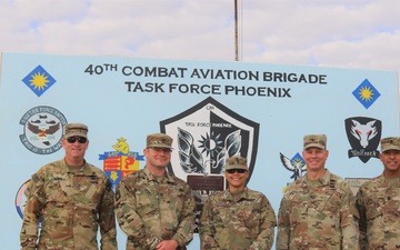 Task Force Phoenix marks 2021 deployment with T-wall mural