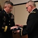 Maj. Gen. Guthrie presents flag