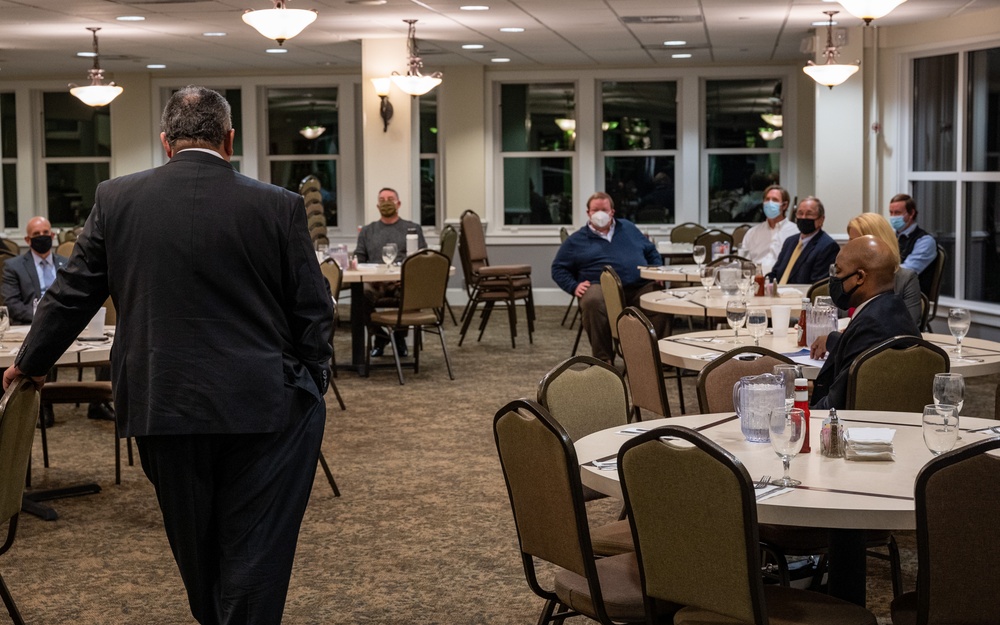 SECNAV visits MCRD Parris Island