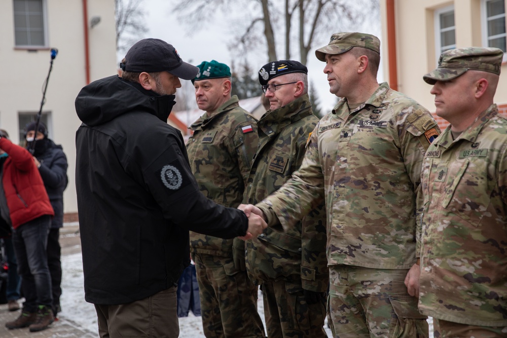 DVIDS - Images - Croatian Minister of Defense visits Battle Group ...