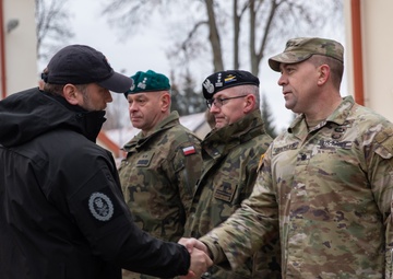 Croatian Minister of Defense visits Battle Group Poland