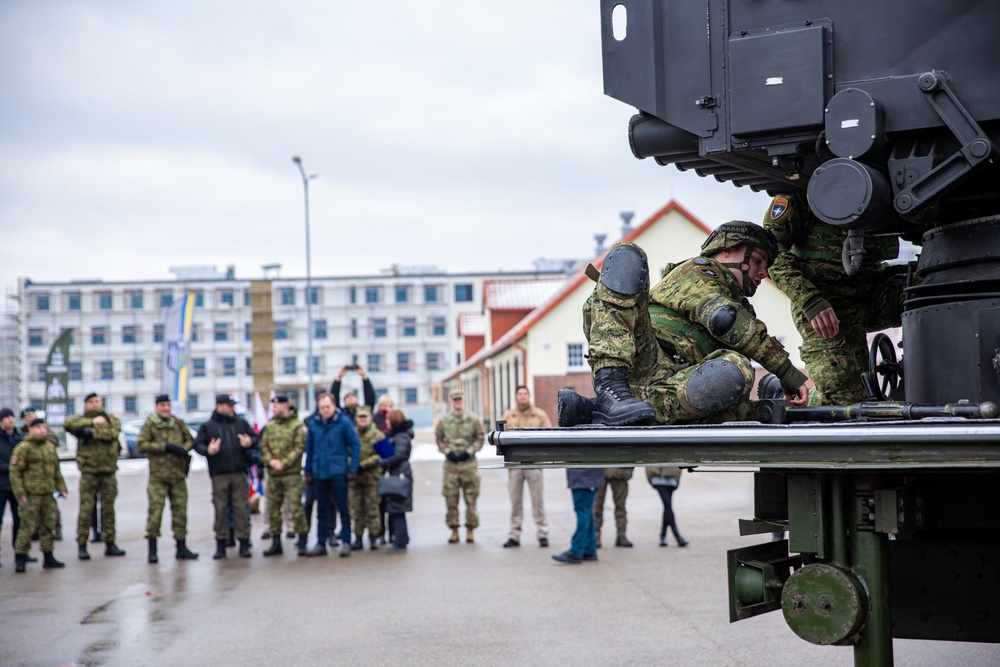 Croatian Minister of Defense visits Battle Group Poland