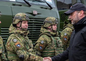Croatian Minister of Defense visits Battle Group Poland
