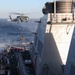 USS Ross flight operations