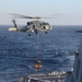 USS Ross flight operations