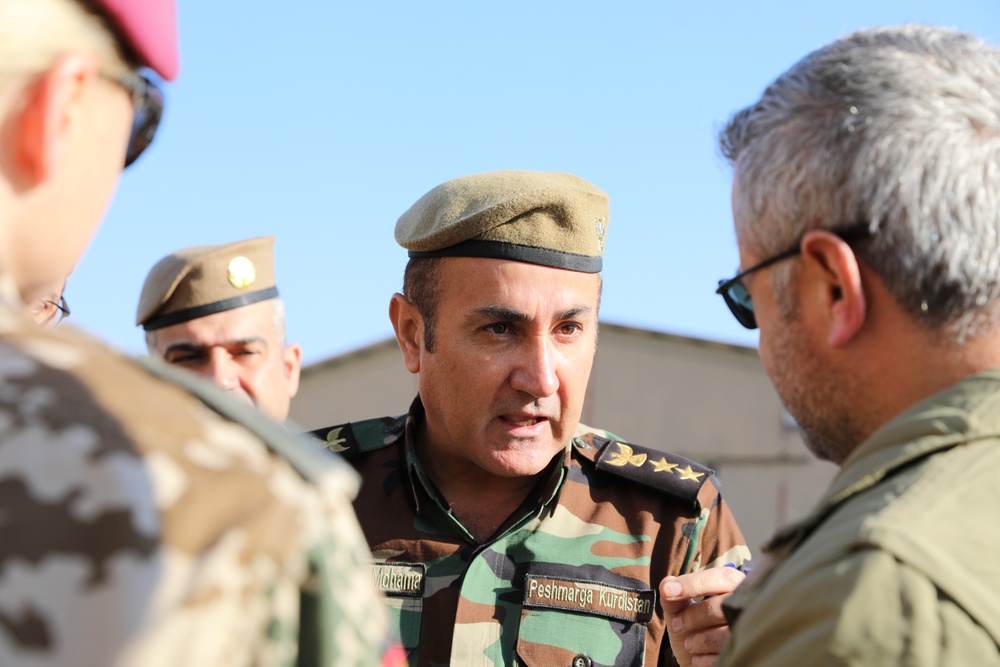 Ministry of Peshmerga Affairs and Combined Joint Task Force – Operation Inherent Resolve Coalition Forces Ammunition Distribution