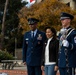 USAF Total Force Band takes photos with CSAF Gen. Brown prior to Tournament of Roses Parade