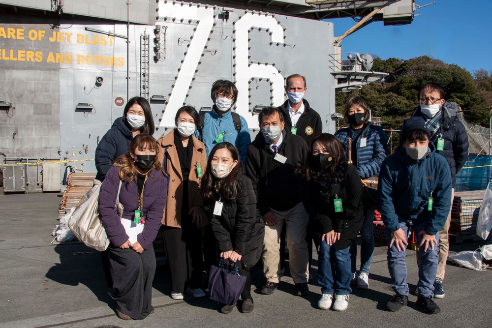 USS Ronald Reagan (CVN 76) CFAY Personnel Tour