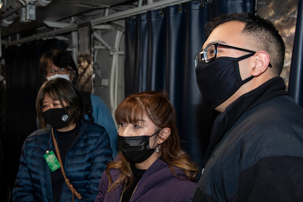 USS Ronald Reagan (CVN 76) CFAY Personnel Tour