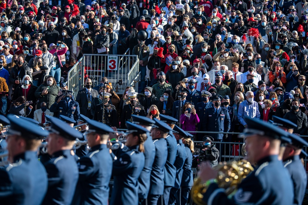 USAF Total Force Band plays in Tournament of Roses Parade