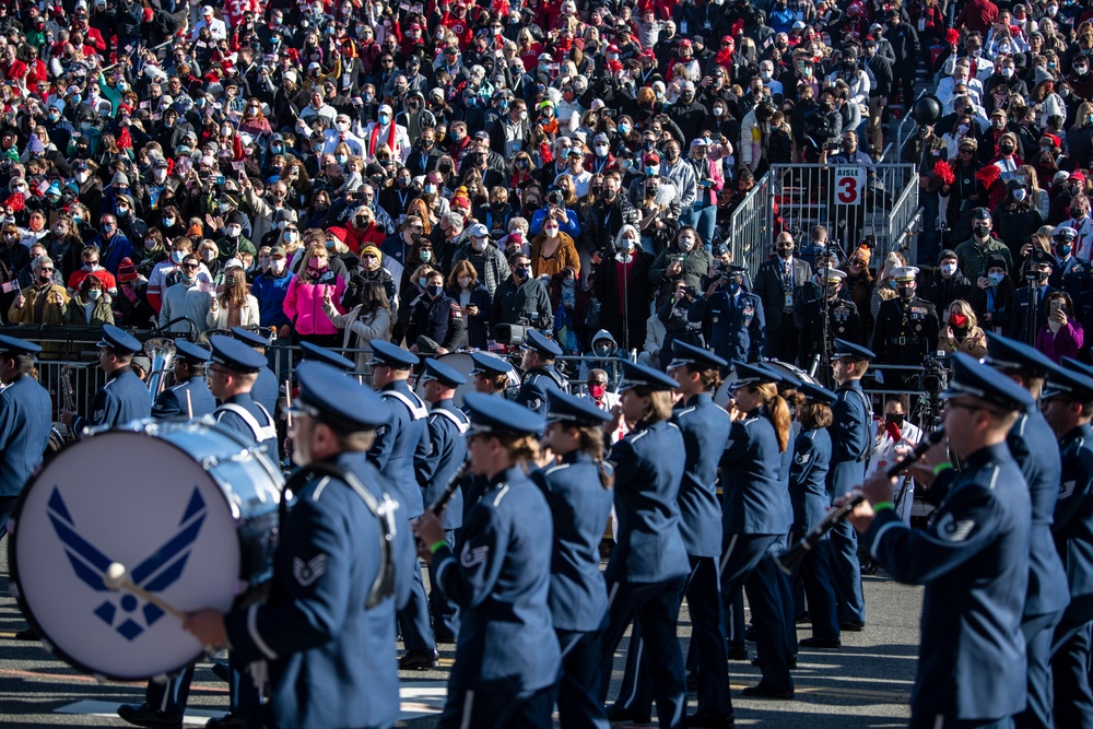 USAF Total Force Band plays in Tournament of Roses Parade