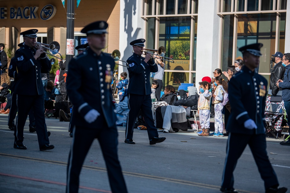 USAF Total Force Band plays in Tournament of Roses Parade