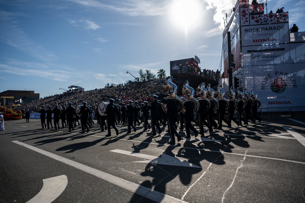 USAF Total Force Band plays in Tournament of Roses Parade