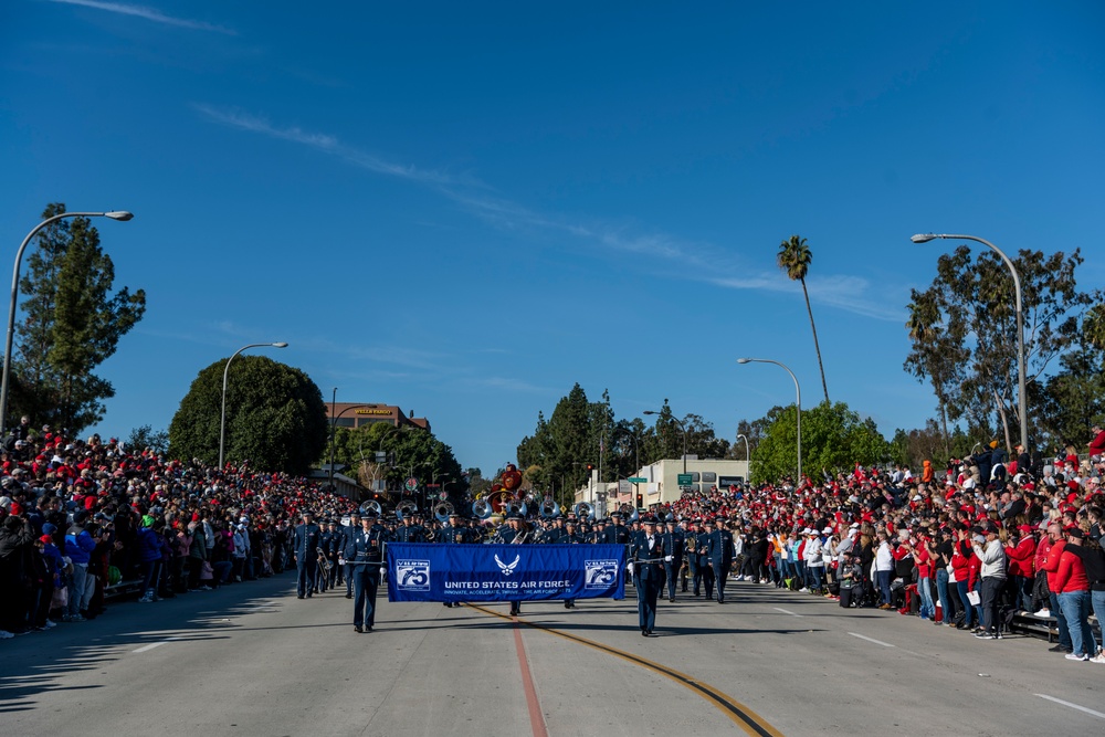 USAF Total Force Band plays in Tournament of Roses Parade