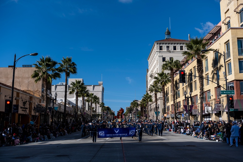 USAF Total Force Band plays in Tournament of Roses Parade