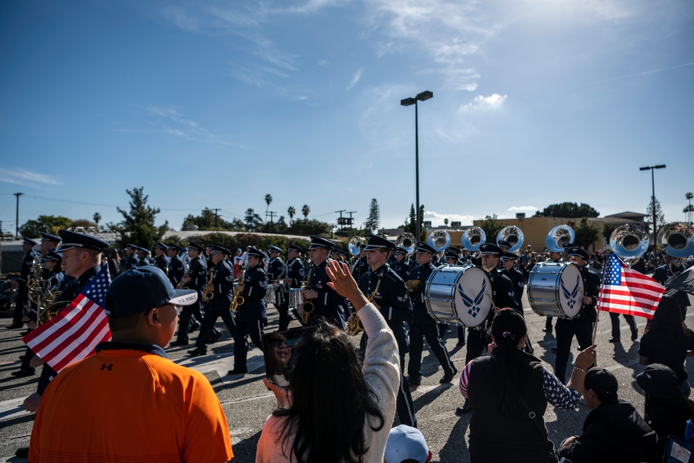 USAF Total Force Band plays in Tournament of Roses Parade