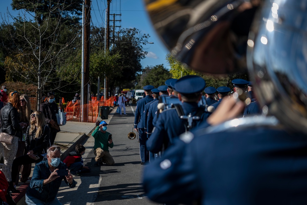 USAF Total Force Band plays in Tournament of Roses Parade