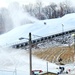 Snowmaking at Fort McCoy's Whitetail Ridge Ski Area