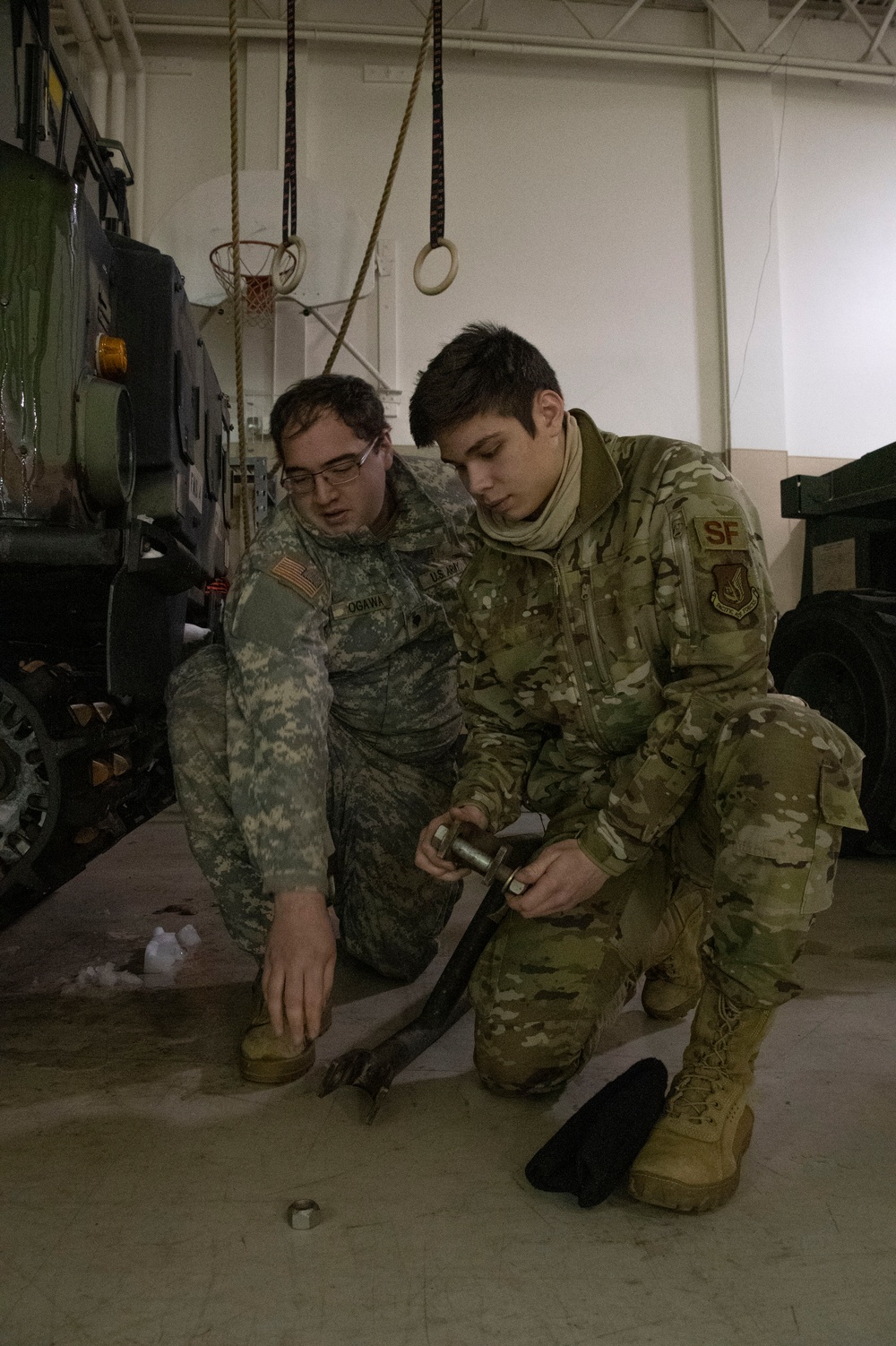 Alaska Air and Army National Guard assists with winter storms