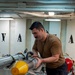 USS Carl Vinson (CVN 70) Sailors Move Ordnance