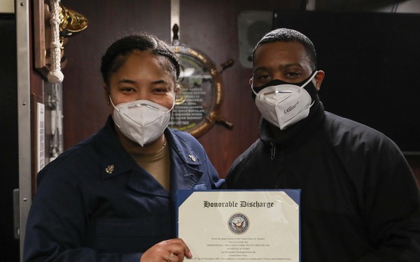 Chief Ward Reenlistment
