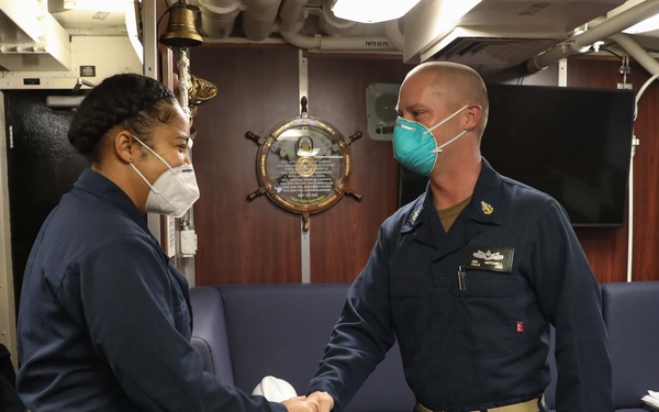 Chief Ward Reenlistment