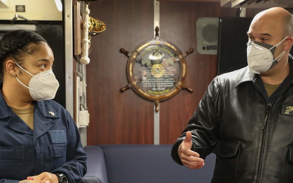 Chief Ward Reenlistment