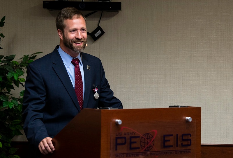 PEO EIS BIDS FAREWELL TO BRENDAN BURKE