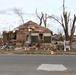 Neighborhoods Are Scattered With Debris and Houses Damaged in the Recent Tornadoes