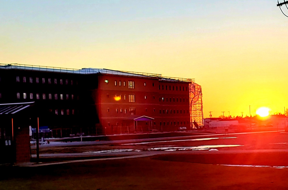 Second barracks construction project continues at Fort McCoy