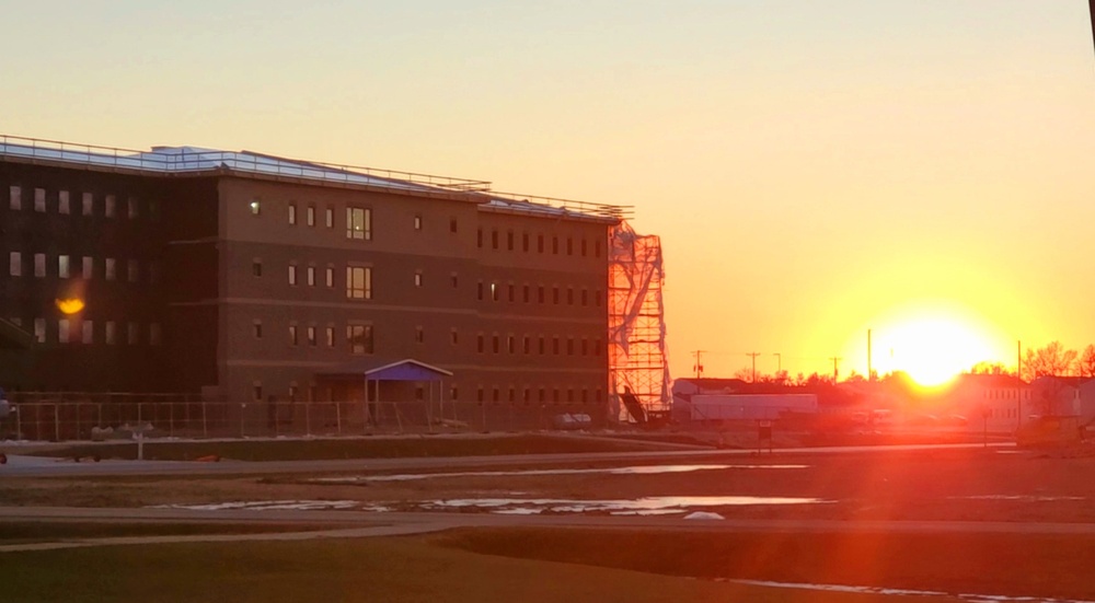 Second barracks construction project continues at Fort McCoy