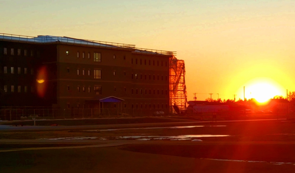Second barracks construction project continues at Fort McCoy