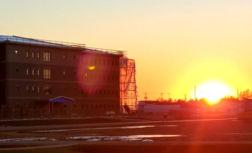 Second barracks construction project continues at Fort McCoy