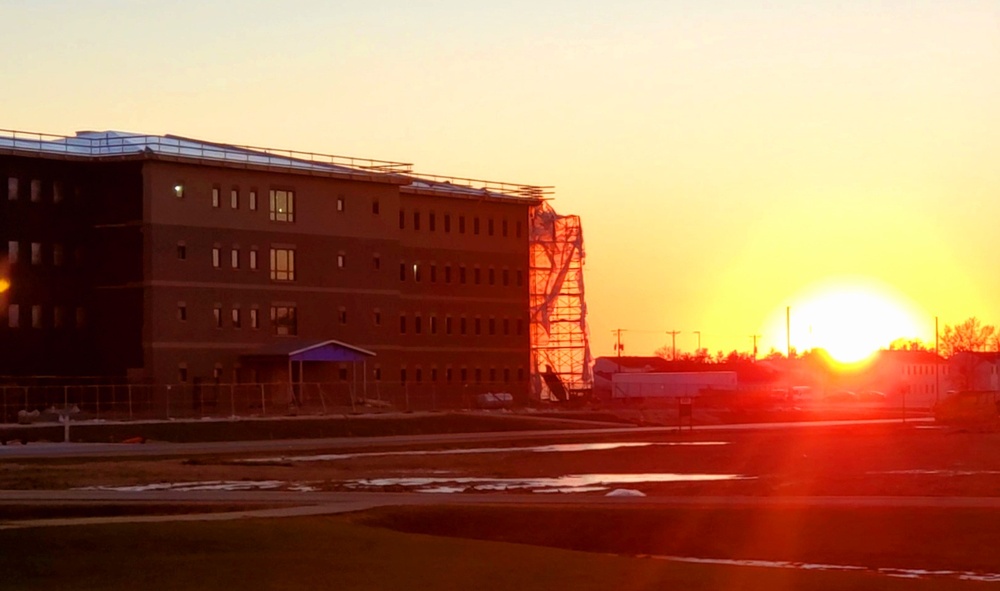 Second barracks construction project continues at Fort McCoy