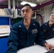 USS Carl Vinson (CVN 70) Sailors Review Maintenance Schedule