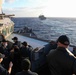 USS Ross replenishes at sea with USNS Supply