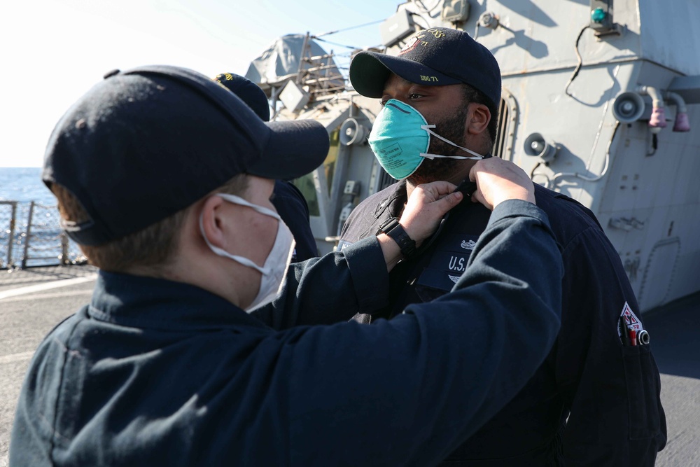 MM2 McNair frocked to Petty Officer 2nd Class