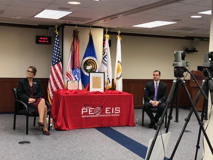 PEO EIS WELCOMES NEW PROGRAM EXECUTIVE OFFICER IN FIRST-EVER VIRTUAL CHANGE OF CHARTER CEREMONY