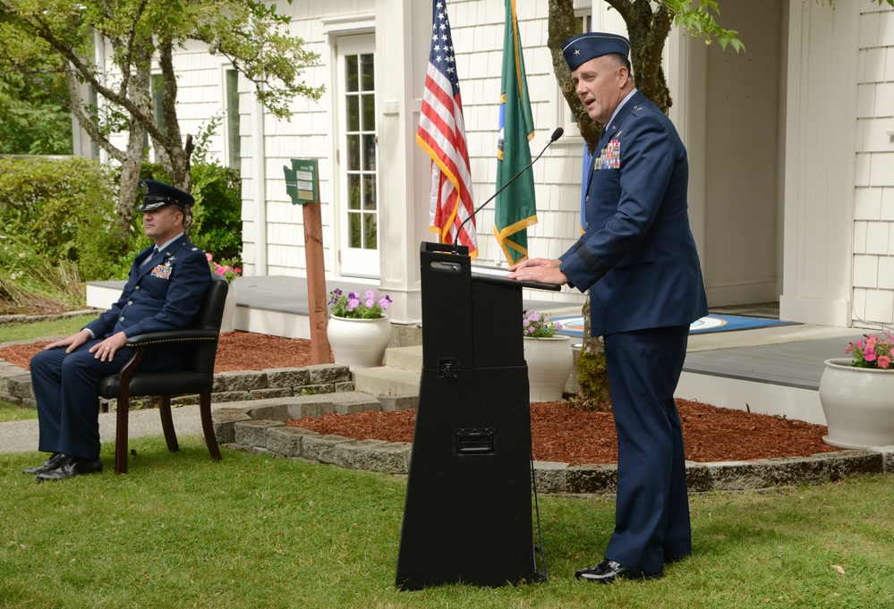 Retirement ceremony for Lt. Col. Rick Collison