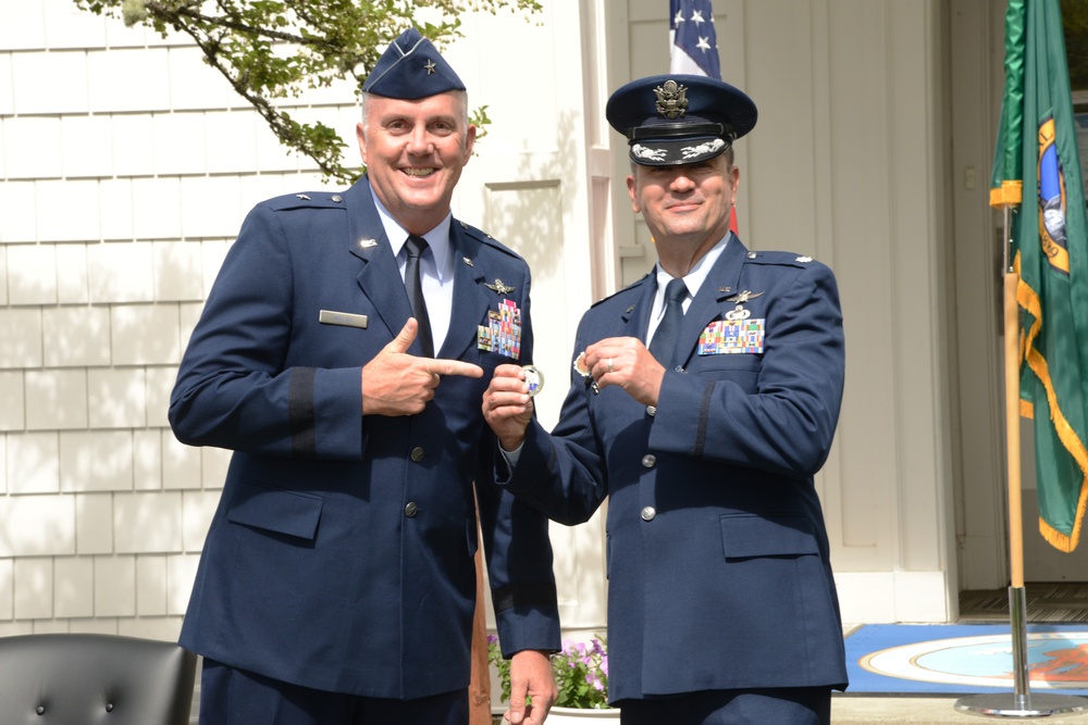 Retirement ceremony for Lt. Col. Rick Collison