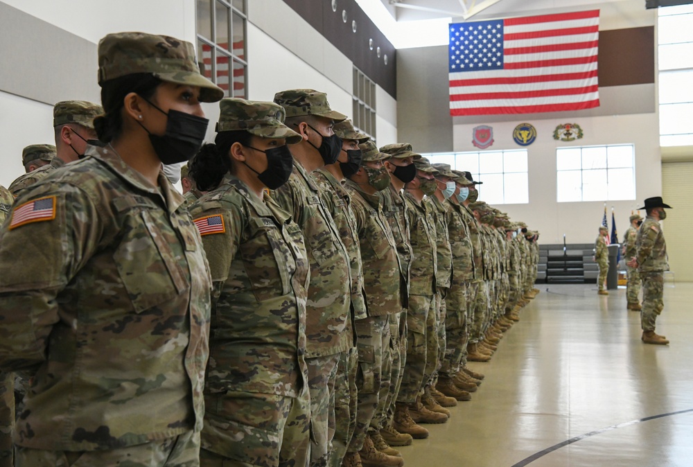 Oregon Soldiers mobilized to support the European Deterrence Initiative