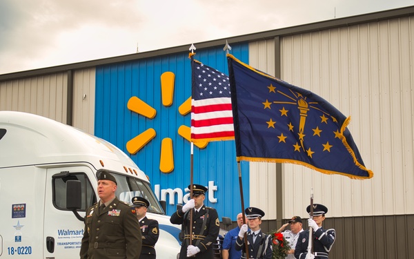 Indiana National Guardsmen support Wreaths Across America event in Seymour