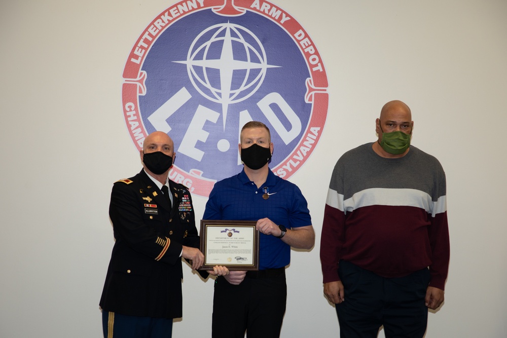 Letterkenny Army Depot recognizes employee accomplishments
